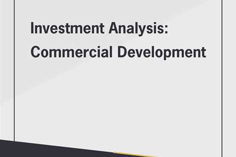 Investment Analysis: Commercial Development - Free Real Estate License