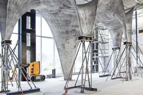 How are concrete structures built?