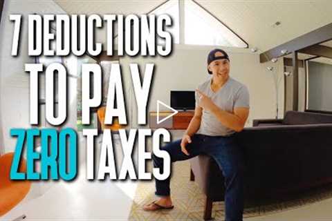 Best Rental Tax Deductions For Vacation And Airbnb Business (How to pay zero taxes)