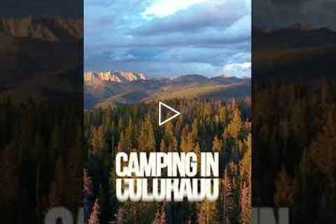 Looking for places to camp in Colorado, we help you!!!🏕️  #land #colorado #usa