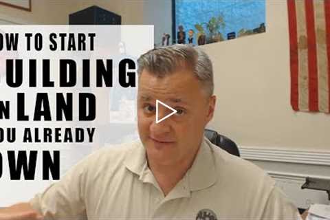 How to Start Building on Land you Already Own with Matt Faircloth  | Mentorship Monday 072