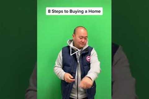 8 Steps to Buying a Home | First Time Home Buyers Tips and Advice | #shorts