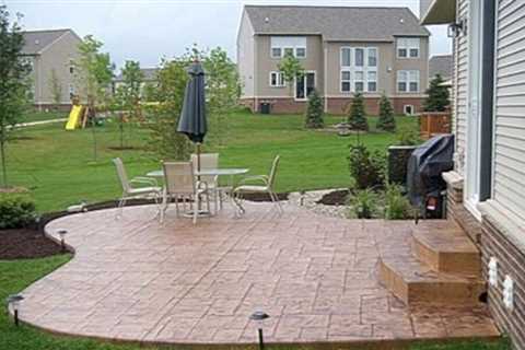 Find Concrete Patio Pictures and Ideas