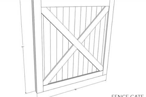 How to Build a DIY Fence Gate