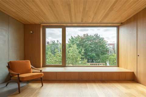 The Living Room in This Montreal Renovation Channels Ski Chalet Vibes