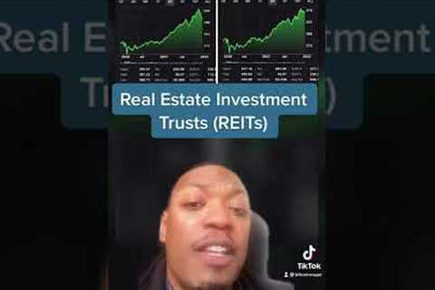 Real Estate Investment Trusts, REITs are a best kept secret