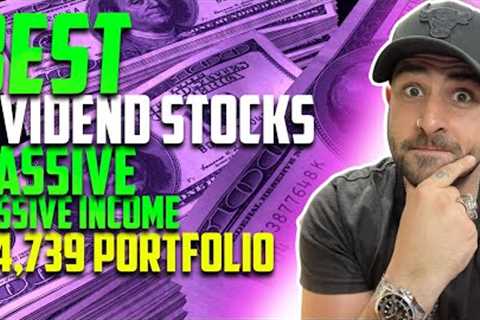 BEST DIVIDEND STOCKS TO MAKE MASSIVE PASSIVE INCOME | $74,739 PORTFOLIO | QYLD, RYLD, CLM, RA, SVOL