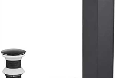 Matte Black Bathroom Sink Faucet Tall Body Vessel Bowl Tap Single Handle 1 Hole Lavatory Vanity..