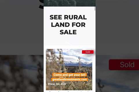 New lands! www.greatlandinvestments.com  #land #investment #landsforsale