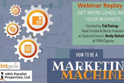 Get More Real Estate Leads & Become a Marketing Machine with PrintGenie