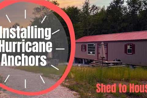 Hurricane Anchors / Mobile Home Anchors / Tie Downs for Shed to House
