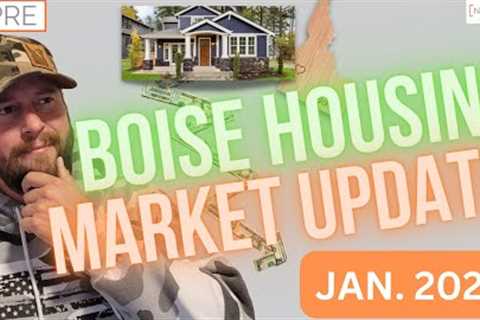 Is Boise Real Estate STABILIZING?! | BOISE HOUSING MARKET UPDATE – Jan. 2023