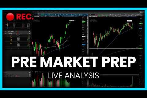 [LIVE] Pre-Market Prep – Should We SHORT This Market Rally?