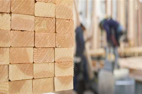 What building materials are in short supply?