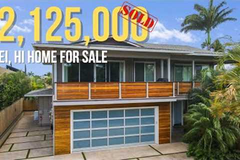 Maui Real Estate Home For Sale -1085 Kahaapo Loop Kihei, Hawaii ,Luxury Home Tour.(SOLD)