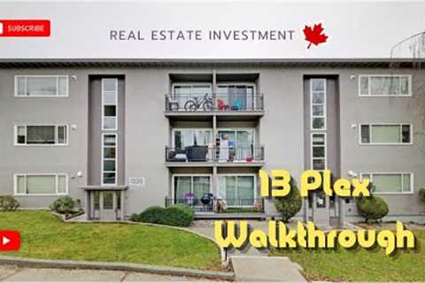 13 unit Multifamily Apartment Building in New Westminster I Vancouver, BC