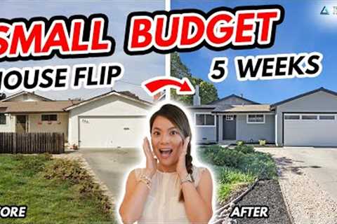 Small Budget House Flip BEFORE and AFTER  - Home Renovation Before and After, Budget Home Remodel