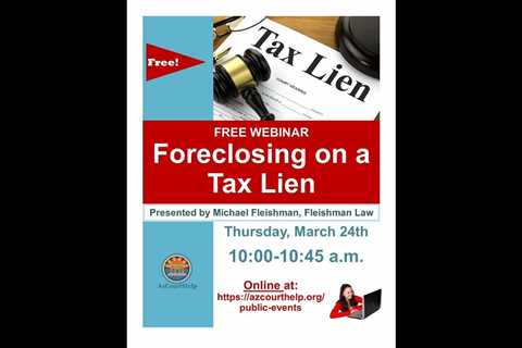 Foreclosing on a Tax Lien