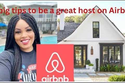 How to become a 5 star ⭐️ Airbnb SUPER HOST #usa# my experience /3 Big tips