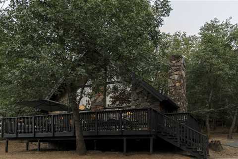 Budget Breakdown: A Bay Area Couple Turn an A-Frame Cabin Near Yosemite Into a $600-a-Night Rental