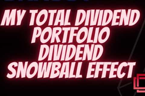 My 71K Dividend Portfolio Update and Dividend Snowball Effect Passive Income Strategy