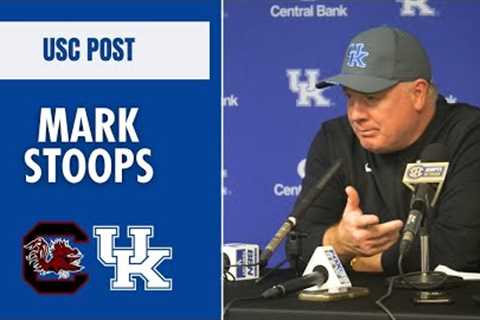 Mark Stoops on Kentucky''s DIFFICULT loss to South Carolina