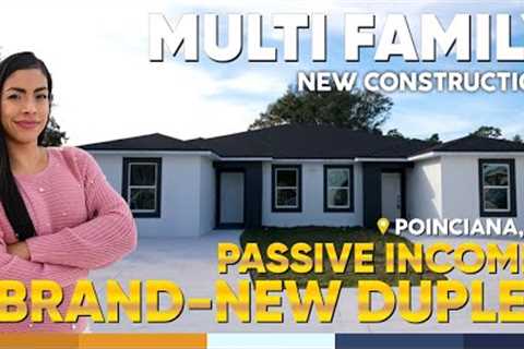 Looking For a Passive Income? | Brand New DUPLEX | Multi Family | POINCIANA FL | Marye Caldera