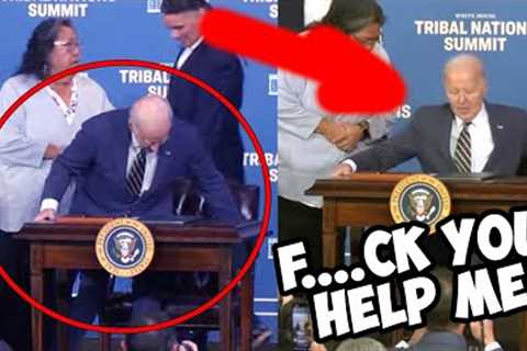 JOE BIDEN DISGRACED HIMSELF ON STAGE! I''m ashamed TO WATCH THIS!