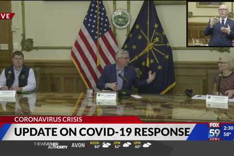 Gov. Holcomb briefing for May 20, 2020