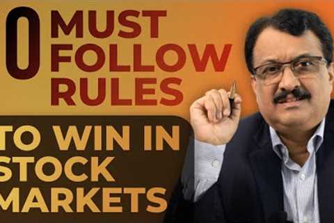10 Must Follow Rules To Win In Stock Markets
