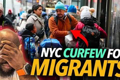 Migrants Aggravated In NYC After Proposed Curfew At Luxury Hotels, What If We Get Back At 3am? 😳