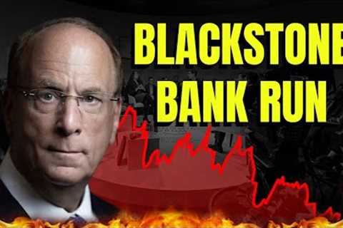 Blackstone Reports Massive 65% Crash | Real Estate Tanking!