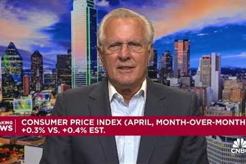 Former Dallas Fed President Richard Fisher reacts to April’s CPI report