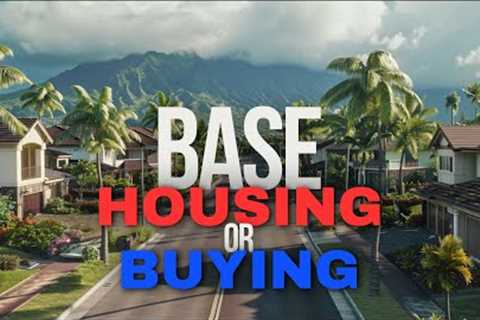 Hawaii Military Housing VS Buying - Don''t PCS To Hawaii Without Watching This || Real Life Story