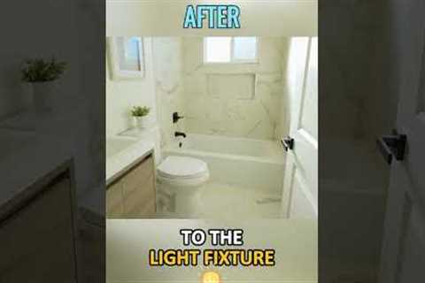 Small Bathroom, Shocking Transformation! 🤯