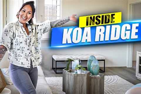 Exclusive Tour of Central Oahu''s Only New Home Development 🏡 Koa Ridge Interior Tours