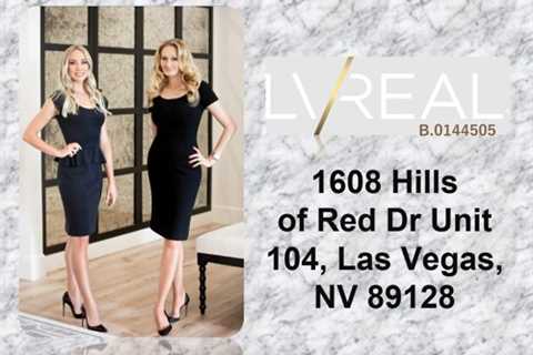 1608 Hills of Red Dr Unit 104, Las Vegas, NV 89128