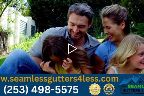 Lakewood WA Affordable Seamless Gutter Installation|Seamless Gutters 4 Less