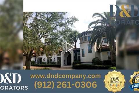 House Painting on St. Simons Island - We Are Your Solution | D&D Decorators