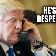 Leaked Phone Call Reveals Trump’s Sad Attempt To Save His Political Career