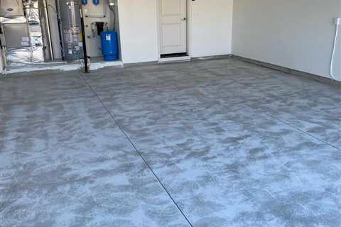Epoxy Garage Floor install Boise Idaho | Paul's Precision Painting LLC