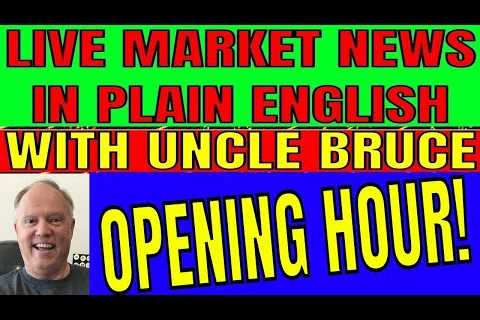 OPTION WRITERS LOOK TO CASH IN FROM NVDA EARNINGS TOMORROW. LIVE WITH UNCLE BRUCE
