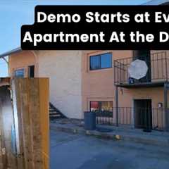 Demo Starts At all 8 Units at the Depot! How Bad is this Place?