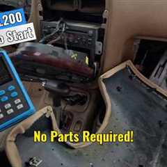 2002 Saturn L200 - Crank No Start, Diag & Fix! No Parts Required!