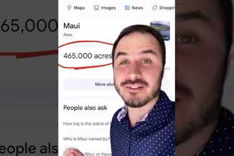 Why is Oprah buying so much land in Maui?