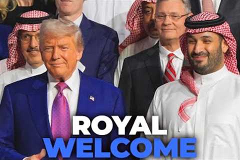 F-15s and Arabian Horses: Trump Treated to Royal Saudi Arabian Welcome | TRENDING