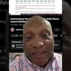 AMC Project popcorn lawsuit deadline is March 20 They uploaded and instructional affidavit video