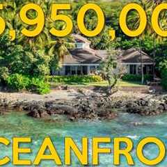 LUXURY Oceanfront Puako Hawaii Real Estate
