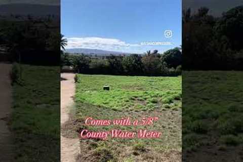 Check out my fabulous land listing in Kihei, Maui!  #mauilife