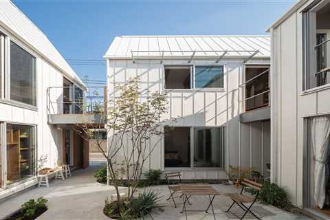 In Tokyo, Four Volumes Form a Miniature Village Where a Family Writes, Draws, and Plays Music